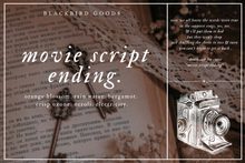 Load image into Gallery viewer, Movie Script Ending