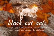 Load image into Gallery viewer, Black Cat Cafe
