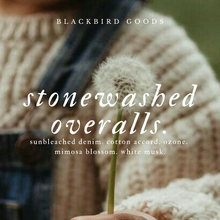Load image into Gallery viewer, Stonewashed Overalls
